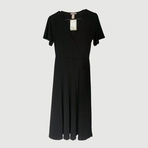 Black H&M Wrap Dress